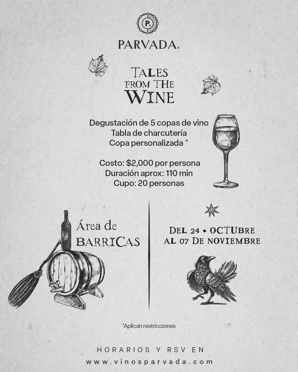 Recorrido/cata "Tales from the Wine"
