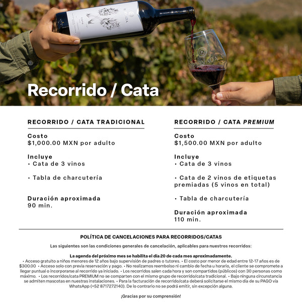 Tour/Tastings